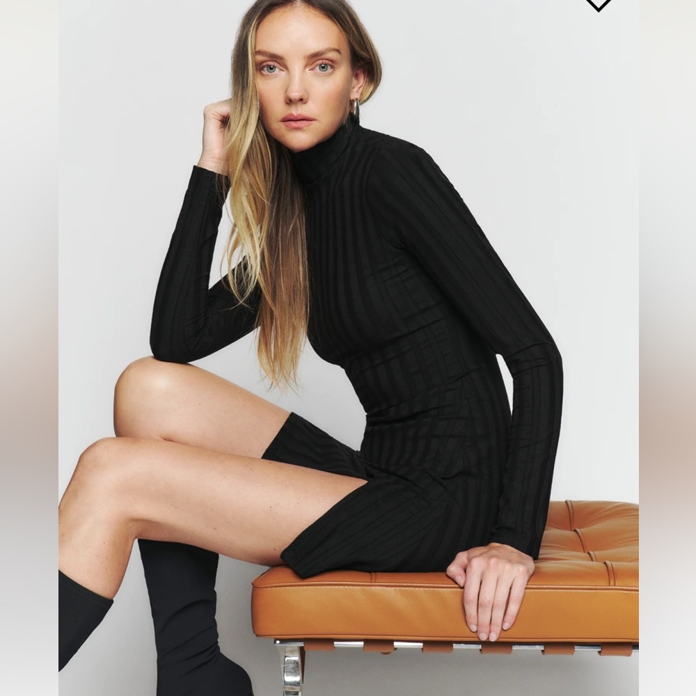 Reformation Libra Knit Dress S